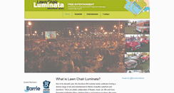 Desktop Screenshot of lawnchairluminata.com